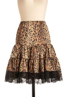 Let's Turn Up the Volume Petticoat in Cheetah  Mod Retro Vintage Underwear