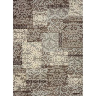 Concord Global Winston Rectangular Cream Geometric Area Rug (Common: 8 ft x 11 ft; Actual: 7 ft 10 in x 10 ft 6 in )
