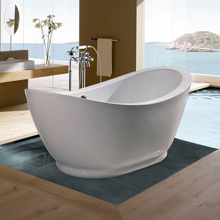 Aquatica Purescape 148 Freestanding Acrylic Bathtub