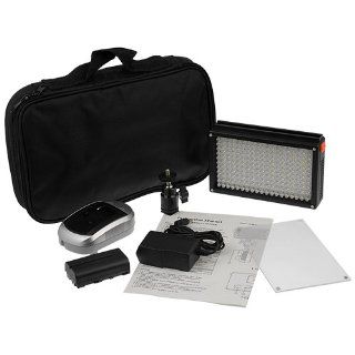Fotodiox Pro LED 209AS, Video LED Light Kit, with Dimmable Switch, Daylight / Tungsten Switch 1x Sony type Battery, Battery Charger, Removable Diffuser, Hot Shot Mount and Carrying Case, Color Temperature 5600K, CRI > 95 : Photographic Lighting : Camera