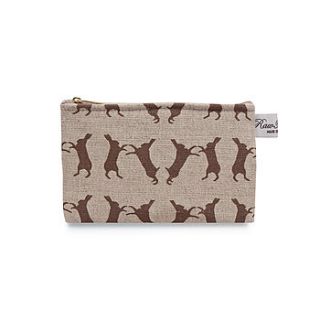 boxing hare flat purse by rawxclusive