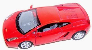Kinsmart 1/32 Scale Diecast Lamborghini Gallardo in Color Red: Toys & Games