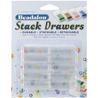Stack Drawers 1.75x1x.5 10/pkg clear