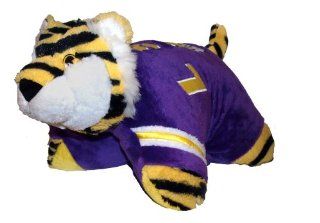 NCAA Louisiana State Fightin Tigers Pillow Pet : Sports Fan Automotive Flags : Sports & Outdoors