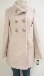 Guess Baby Doll Wool Coat, Jacket, Pink, Large, Mh564