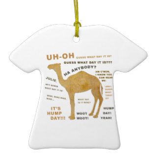 Uh Oh Guess What Day it Is? HUMP DAY!!! WOOT! Christmas Ornaments