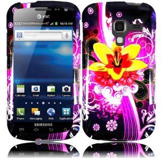 For Samsung Exhilarate i577 Hard Design Cover Case Dream Flower: Cell Phones & Accessories