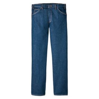 Dickies Mens Regular Fit 5 Pocket Jean   Indigo Blue 40x30