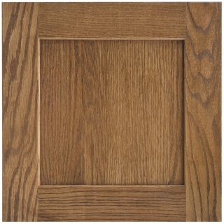 Shenandoah Mission 14.5 in x 14.56 in Tawny Oak Square Cabinet Sample