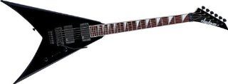 Jackson King V KVXMG X Series Electric Guitar   Black: Musical Instruments