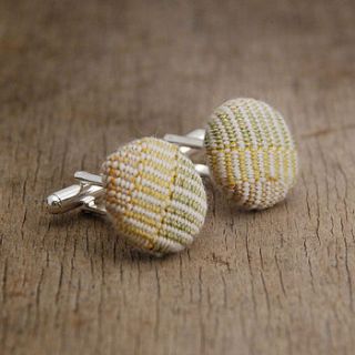 ‘dune grass’ cufflinks country england by bethany athill