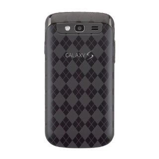 Amzer AMZ93631 Luxe Argyle High Gloss TPU Soft Gel Skin Fit Case Cover for Samsung Galaxy S Blaze 4G SGH T769   1 Pack   Retail Packaging   Smoke Grey: Cell Phones & Accessories