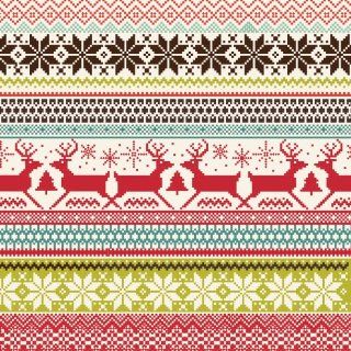 Jillson Roberts Full Ream Recycled Christmas Gift Wrap, Sweater Print, 833 Feet x 30 Inch (XB580)  Gift Wrap Paper 