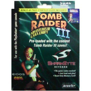 Tomb Raider III Sharkbyte Keycard   Tomb Raider III Game Saves: Video Games