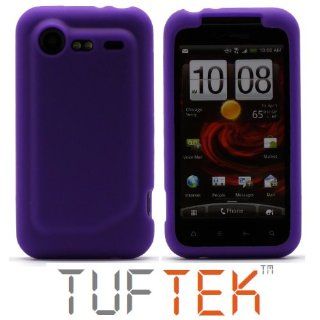 TUF TEK Soft Silicone / Gel / Rubber Skin Cover Case for Verizon HTC Droid Incredible 2 (Bright Purple): Cell Phones & Accessories