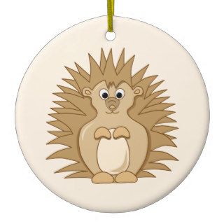 Cute Hedgehog Cartoon Animal Ornaments