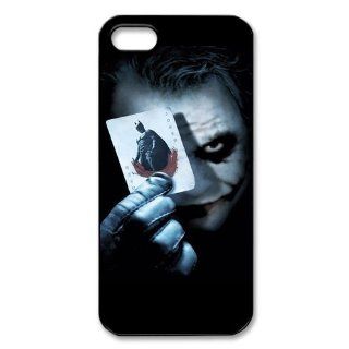 Custom Batman Joker Cover Case for IPhone 5/5s WIP 595 Cell Phones & Accessories