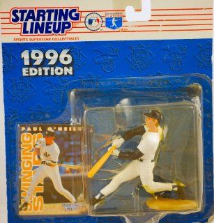 1996 Edition   Kenner   Starting Lineup   MLB   Paul O'Neill #21   New York Yankees   Vintage Action Figure   w/ Trading Card   Rare   Limited Edition   Collectible : Toy Figures : Sports & Outdoors