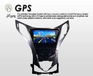 Car Dvd Gps Navigation Radio Audio Bluetooth Ipod Tv for Hyundai Azera 2011 2012 : In Dash Vehicle Gps Units : GPS & Navigation