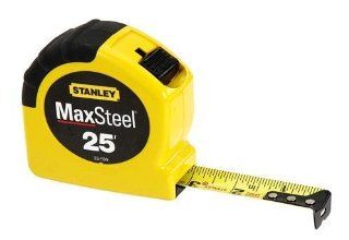 Stanley 33 599 25 Foot MaxSteel Contractor Grade Tape Rule   Tape Measures  