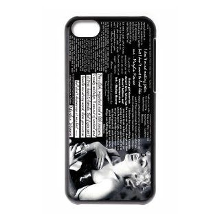 Custom Marilyn Monroe Cover Case for iPhone 5C W5C 603 Cell Phones & Accessories