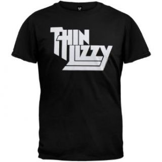 Thin Lizzy   Classic Logo T Shirt: Clothing