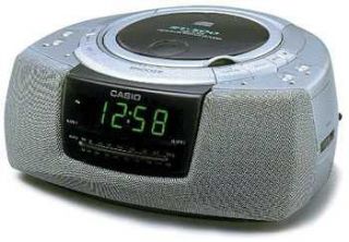 Casio RT 500B AM/FM/CD Player Alarm Clock Radio —