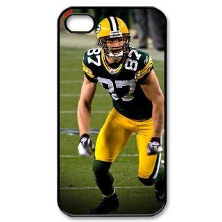 NFL Packers team logo theme hard case with Jordy Nelson portrait image for iPhone 4 4s Cell Phones & Accessories