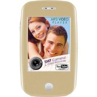 Ematic EM608VIDG 3 Inch Touch Screen 8 GB MP3 Video Player with Built In 5 MP Digital Camera(Green) : MP3 Players & Accessories