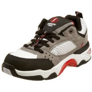 Heelys Men's Pro Series Skate Shoe, Gray/White/Red, 12 M US: Clothing