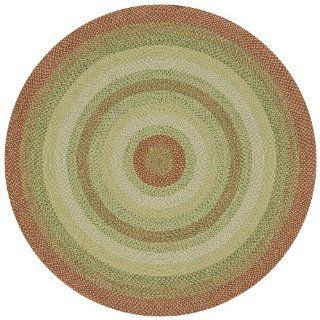 Canyon Reversible Braided Indoor/Outdoor Round Rug, Wild Flower   Area Rugs