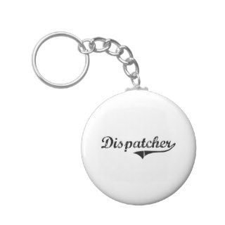 Dispatcher Professional Job Key Chain