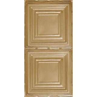 Armstrong Metallaire Large Panel Nail Up Ceiling Tile (Common: 24 in x 48 in; Actual 24.5 in x 48.5 in)
