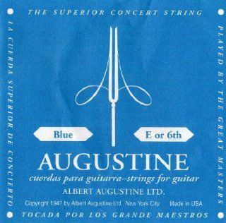 Augustine AUBL6 Nylon Classical Guitar Strings, Light Musical Instruments