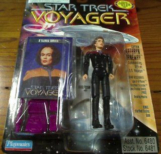 Star Trek Voyager Captain Kathryn Janeway   B'Elanna Torres VARIANT Toys & Games