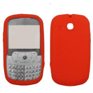 ZTE A415 Memo Soft Skin Case Solid Red Skin Cricket: Cell Phones & Accessories