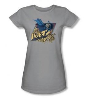 DC Comics Batman Japanese Knight Junior's Babydoll Superhero T Shirt Tee: Movie And Tv Fan T Shirts: Clothing