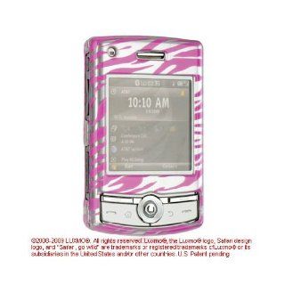 Hot Pink Zebra Stripe Hard Cover Case for Samsung Propel Pro SGH i627: Cell Phones & Accessories