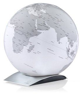 Atmosphere Terrestrial Globe Capital Q International Code All Directions Rotary Type White: Kitchen & Dining