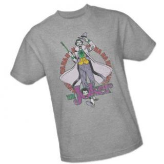 Maniacal    The Joker    DC Comics Adult T Shirt: Clothing