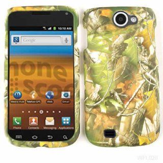 Camouflage Fall Leaves Camo Snap on Cover Faceplate for Samsung Exhibit II t679: Cell Phones & Accessories