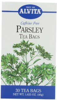 Alvita Tea Bags, Parsley, Caffeine Free, 30 tea bags [1.625 oz (46 g)] (Pack of 3): Health & Personal Care