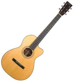 Recording King RP1 626 CFE1 12 Fret O Cutaway Acoustic Electric Guitar: Musical Instruments