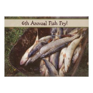 Fish Fry Invitations