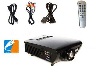 Fugetek FG 637 Advanced Fugetek HD Port Ready LCD Projector with 1080i/P Compatible Resolution, HDMI Input, Playstation, Xbox, Wii and DVD Projector: Electronics