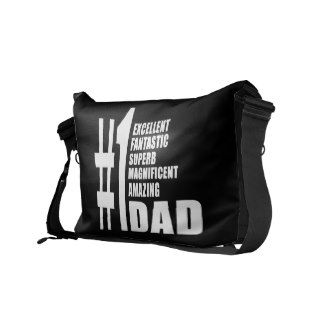 Fathers Day Birthdays Christmas Number One Dad Commuter Bags