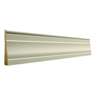 0.594 in x 3.25 in x 8 ft Interior Primed MDF Casing Moulding (Pattern 445)