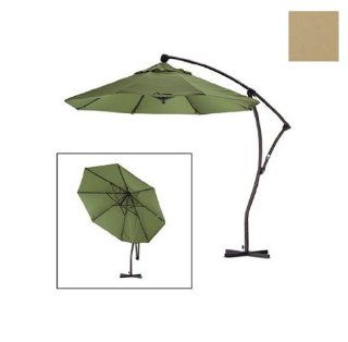Cantilever Market Umbrella (Sunbrella Camel) : Patio Umbrellas : Patio, Lawn & Garden