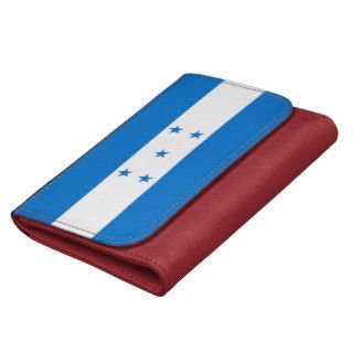 Honduras Flag / Leather Wallet