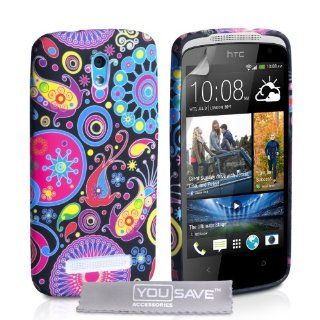 HTC Desire 500 Case Jellyfish Silicone Gel Cover Cell Phones & Accessories